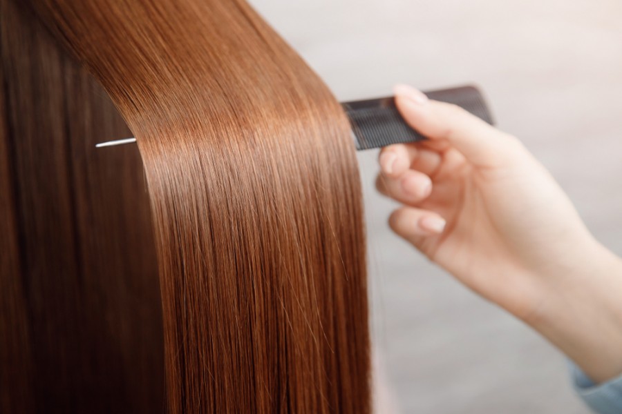 Balayage miel doré marron glacé : le réaliser